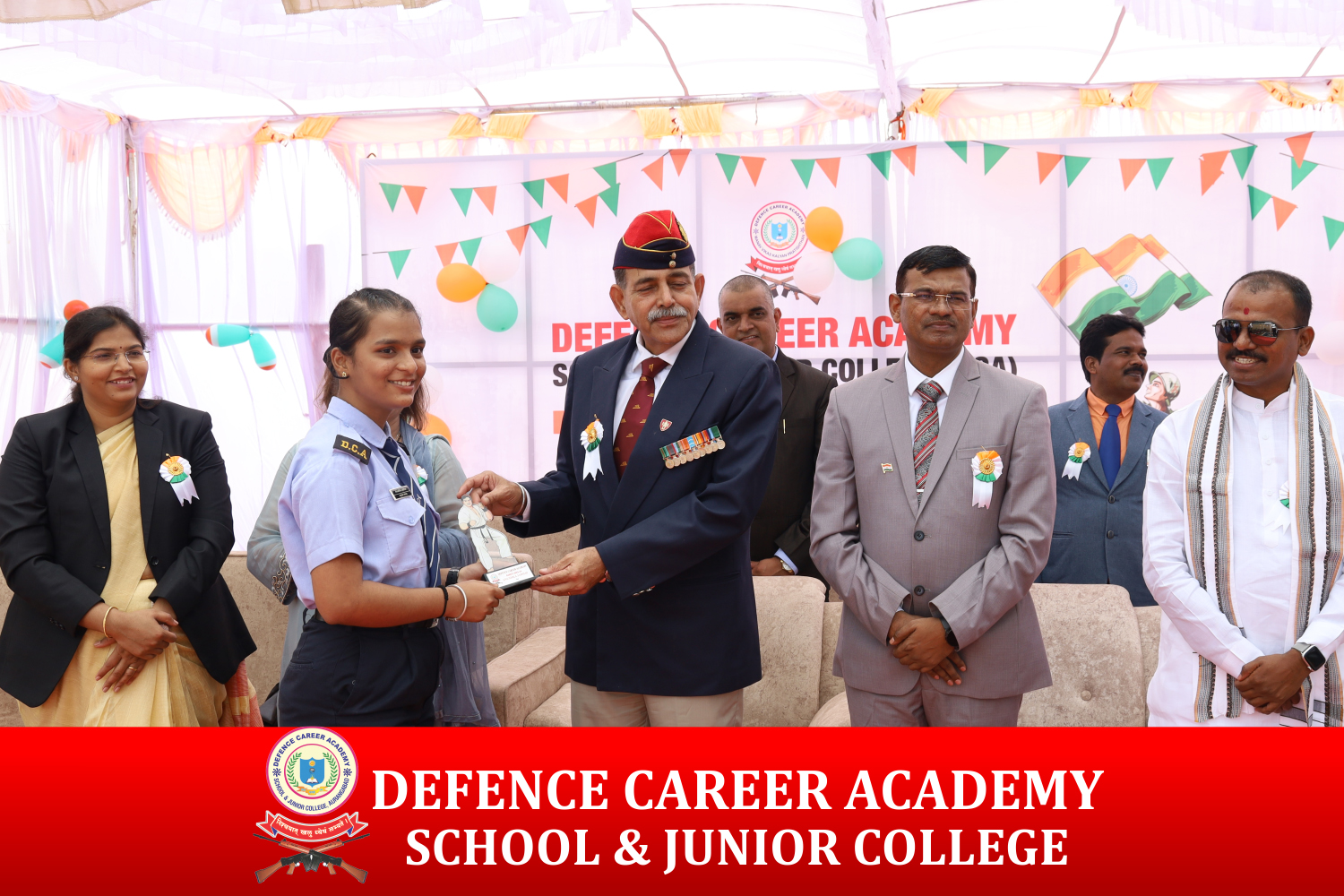 15th august celebration by girls dca in aurangabad